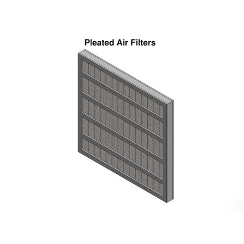 Plissierter Luftfilter für Privathaushalte