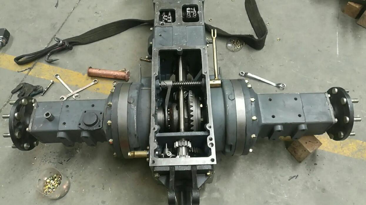 Traktor Hinterachse