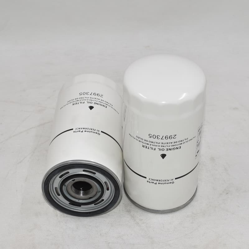 Iveco compatible oil filter 2997305 with cross reference