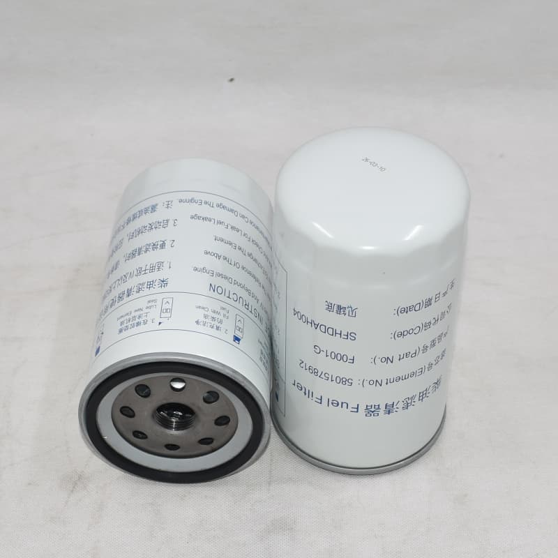 5801578912 Iveco Spin-On Fuel Filter with white housing