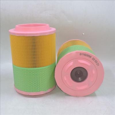 ATLAS COPCO Luftfilter für Schraubenkompressoren 01182956 A-6711 K36A076
