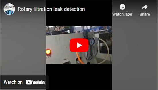 Leckerkennung bei Rotationsfiltration
